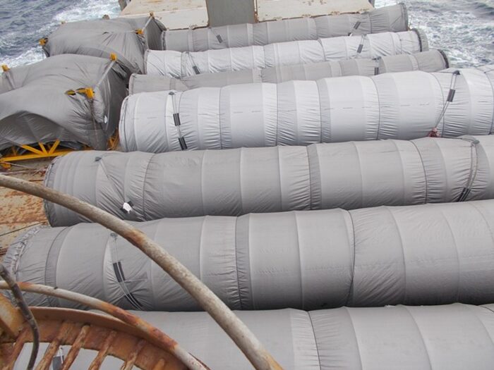 Ducting Structure Project: Completed ducting shipment