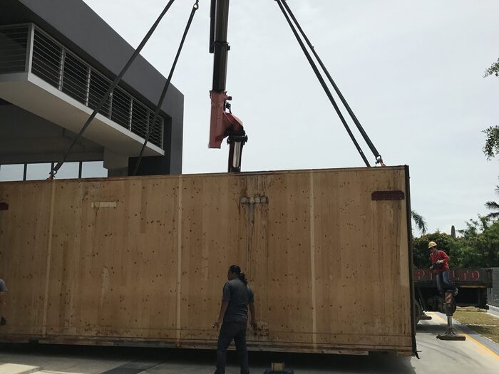 Finch Module Transportation: Mover preparation