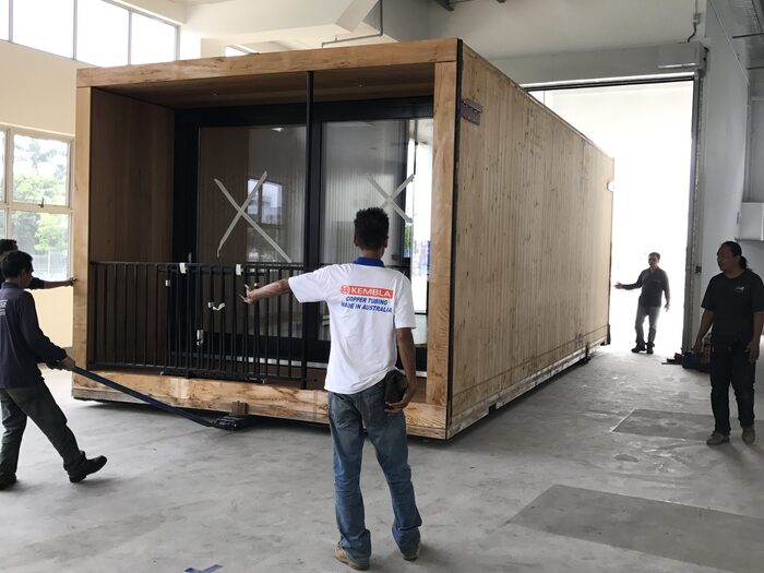 Finch Module Transportation: Mover preparation