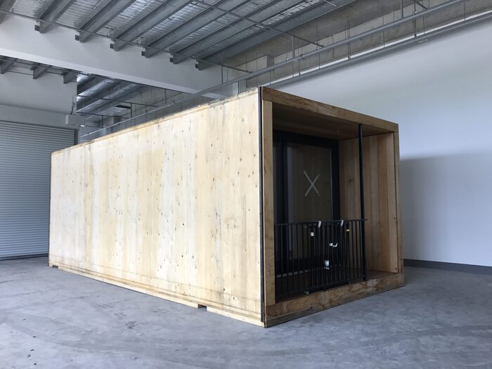 Finch Module Transportation: Module positioned and completed